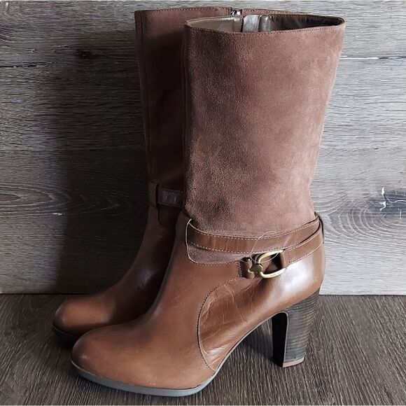 Circa Joan and David Xenobia Mid-Calf Boot Size 10 - Picture 5 of 14